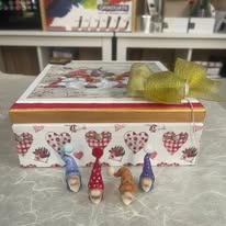 Caja navideña personalizada
